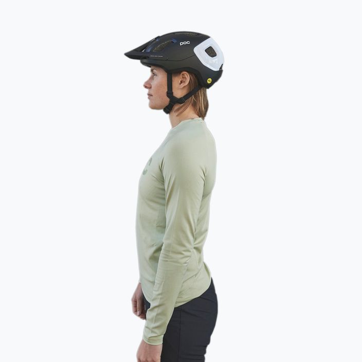 Dámské cyklistické oblečení s dlouhým rukávem POC Reform Enduro Jersey prehnite green 4