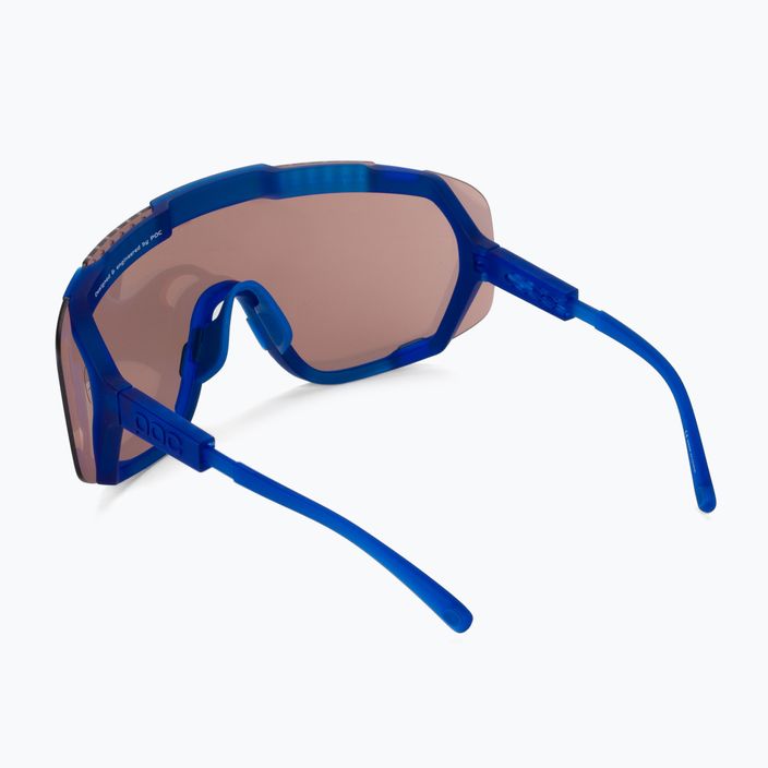 Brýle na kolo POC Devour opal blue translucent/clarity trail silver 3