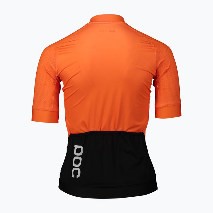 Dámský cyklistický dres POC Essential Road zink orange 7