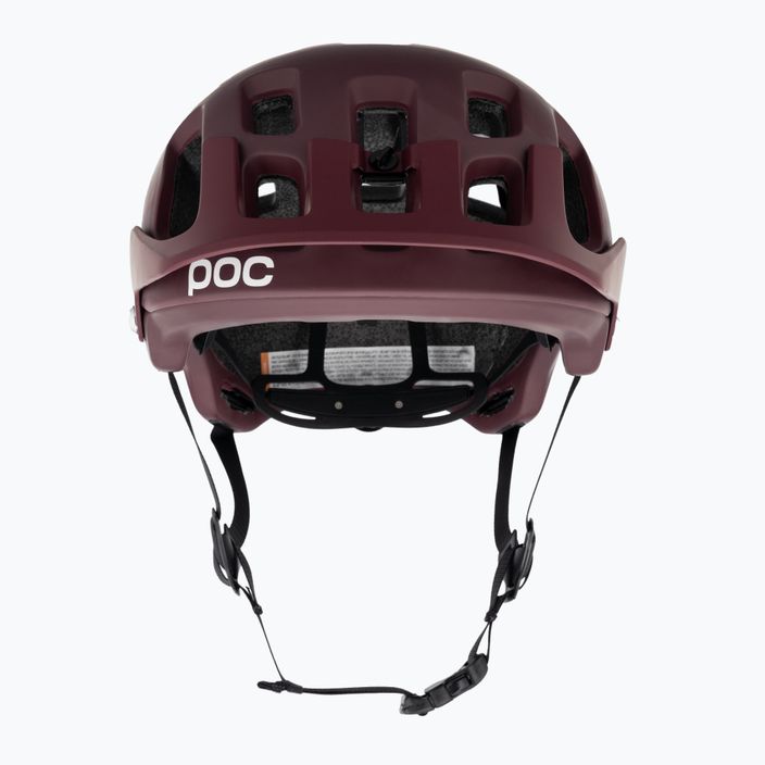 Cyklistická helma  POC Tectal granátově red matt 2
