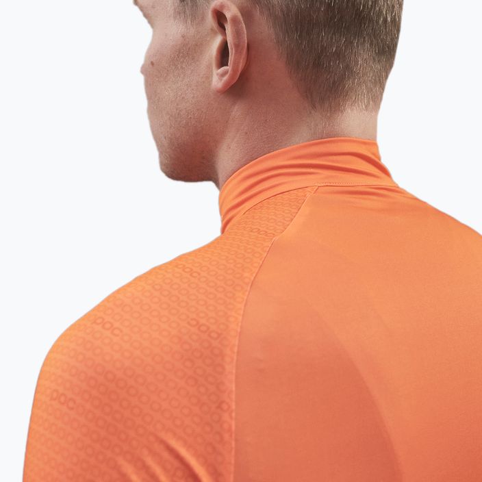 Pánské cyklistické oblečení s dlouhým rukávem POC Essential Road poc o zink orange 5