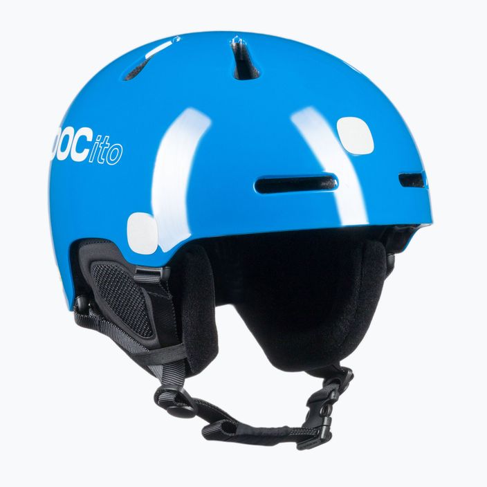 Dětské lyžařské helmy POC POCito Fornix MIPS fluorescent blue
