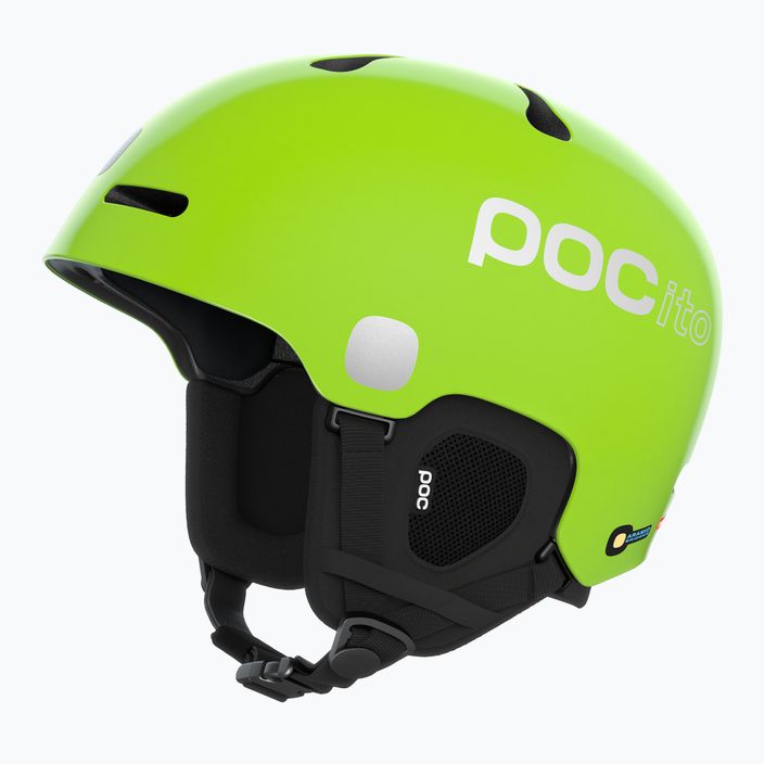 Dětské lyžařské helmy POC POCito Fornix MIPS fluorescent yellow/green 9