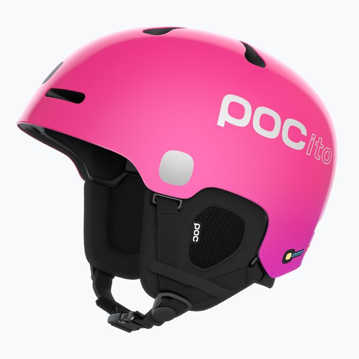 Dětské lyžařské helmy POC POCito Fornix MIPS fluorescent pink 9