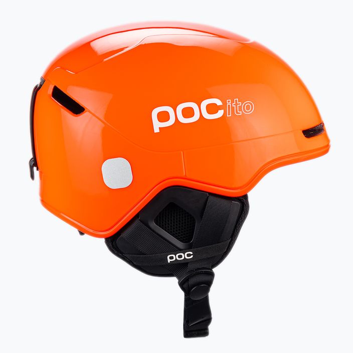 Dětské lyžařské helmy POC POCito Obex MIPS fluorescent orange 4