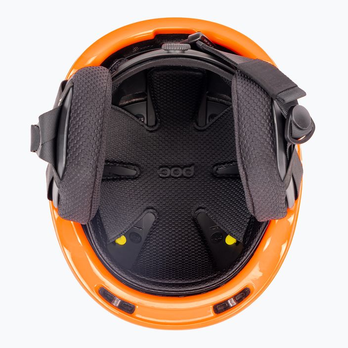 Dětské lyžařské helmy POC POCito Obex MIPS fluorescent orange 5