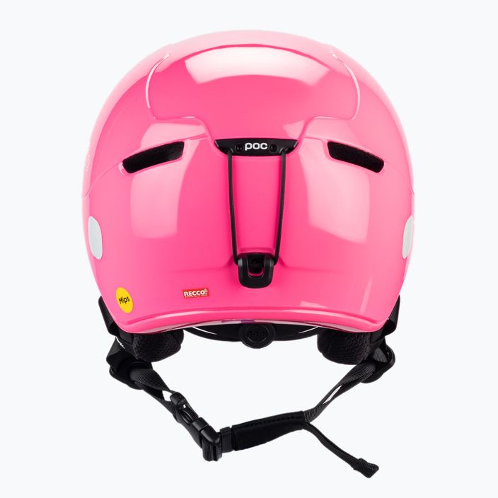 Dětské lyžařské helmy POC POCito Obex MIPS fluorescent pink 3