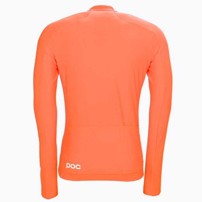 Pánské cyklistické oblečení s dlouhým rukávem POC Radiant Jersey zink orange 7