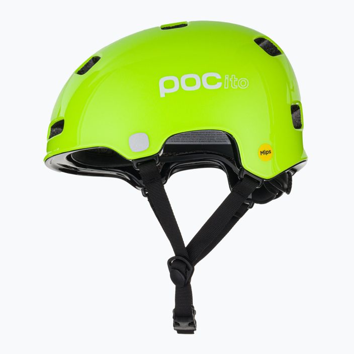 Dětská cyklistická přilba POC Pocito Crane MIPS fluorescenční žlutá/zelená 5