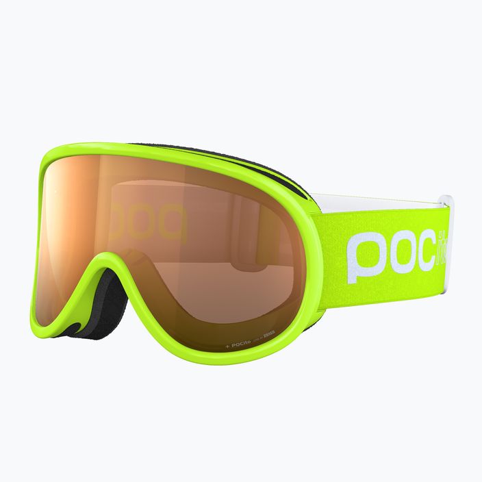 Dětské lyžařské brýle POC POCito Retina fluorescent yellow/green