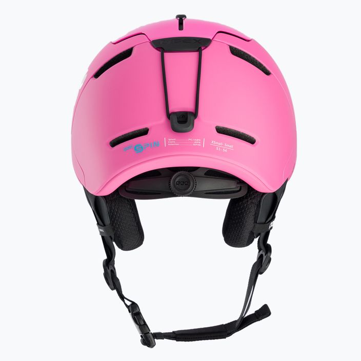 Dámská lyžařská helma POC Obex Spin actinium pink 3