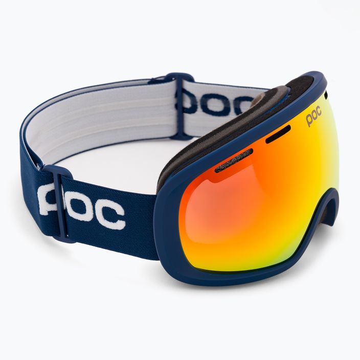 Lyžařské brýle POC Fovea Clarity lead blue/spektris orange