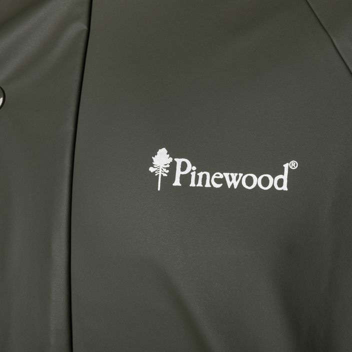 Pánská bunda do deště Pinewood Gremista green 4
