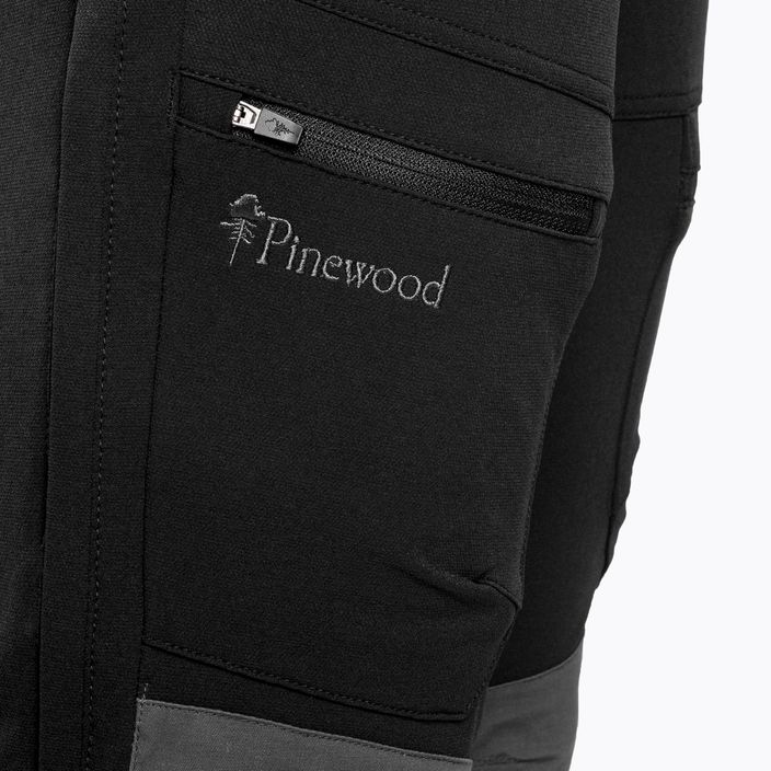 Dámské membránové kalhoty Pinewood Finnveden Hybrid black/d.anthracite 5