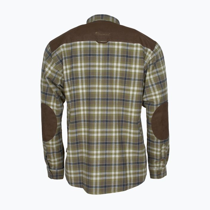 Pánská košile Pinewood Douglas h.olive/l.khaki 5