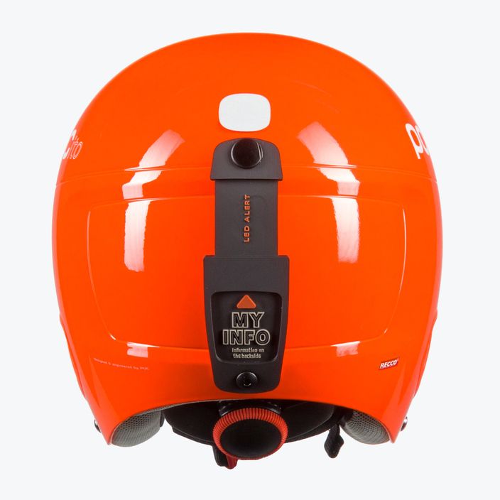 Dětské lyžařské helmy POC POCito Skull fluorescent orange 3