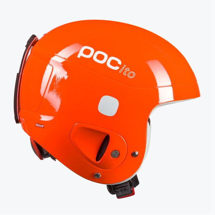 Dětské lyžařské helmy POC POCito Skull fluorescent orange 4
