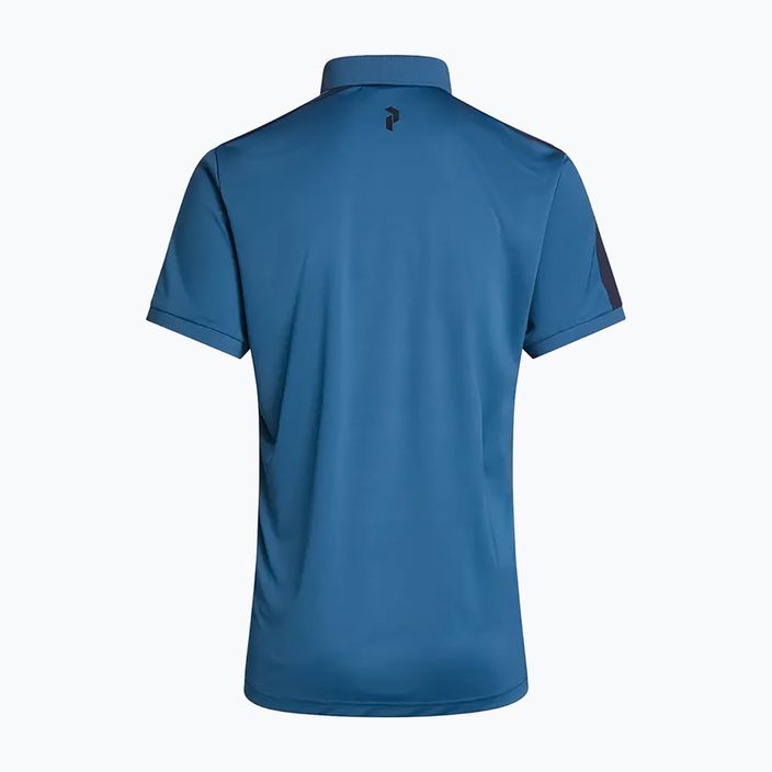 Pánské polo tričko Peak Performance Player Polo modré G77171140 3