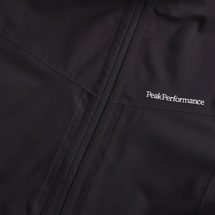 Pánská softshellová bunda Peak Performance Velox černá G77187020 4