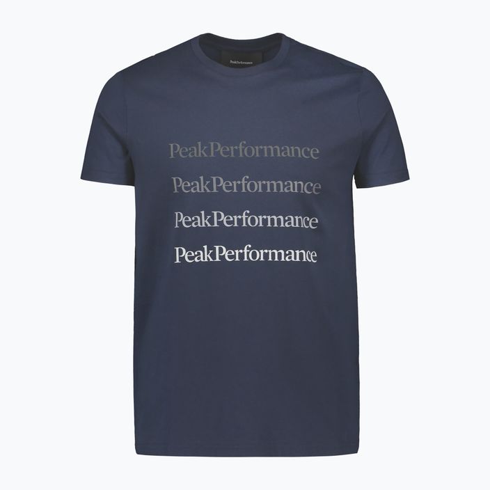 Pánské trekingové tričko Peak Performance Ground Tee tmavě modré G77284030 5