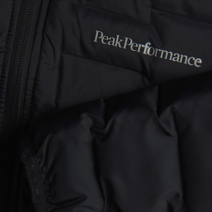 Pánská péřová bunda Peak Performance Argon Light Hood černá G77242040 4