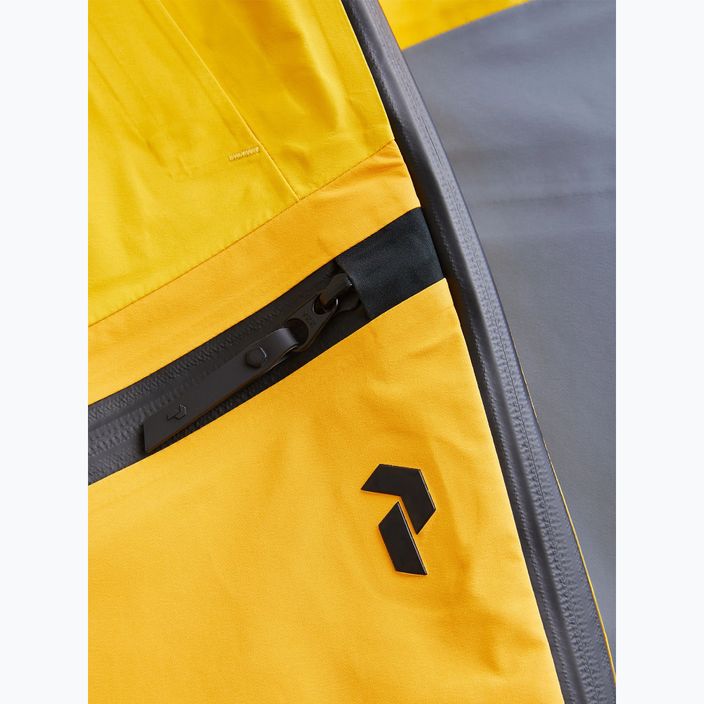 Pánské lyžařské kalhoty Peak Performance Gravity GoreTex 3L yellow G78018080 12
