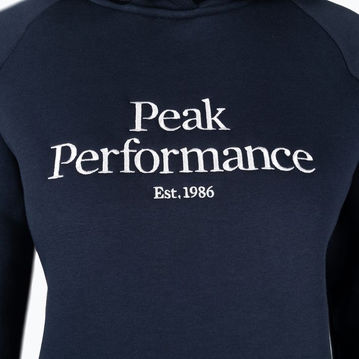 Pánská trekingová mikina Peak Performance Original Hood navy blue G77747010 6