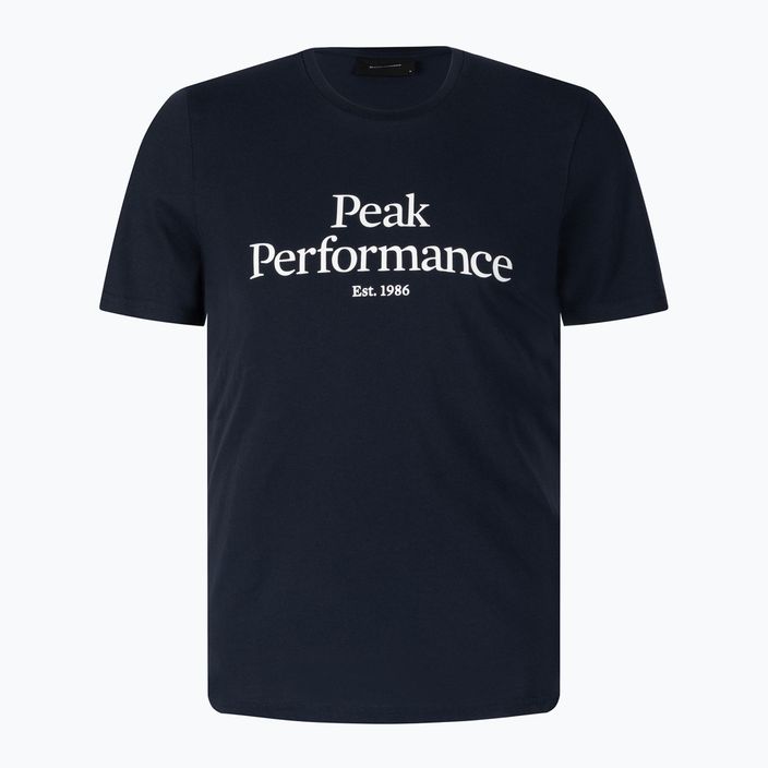 Pánské trekingové tričko Peak Performance Original Tee navy blue G77692020 3