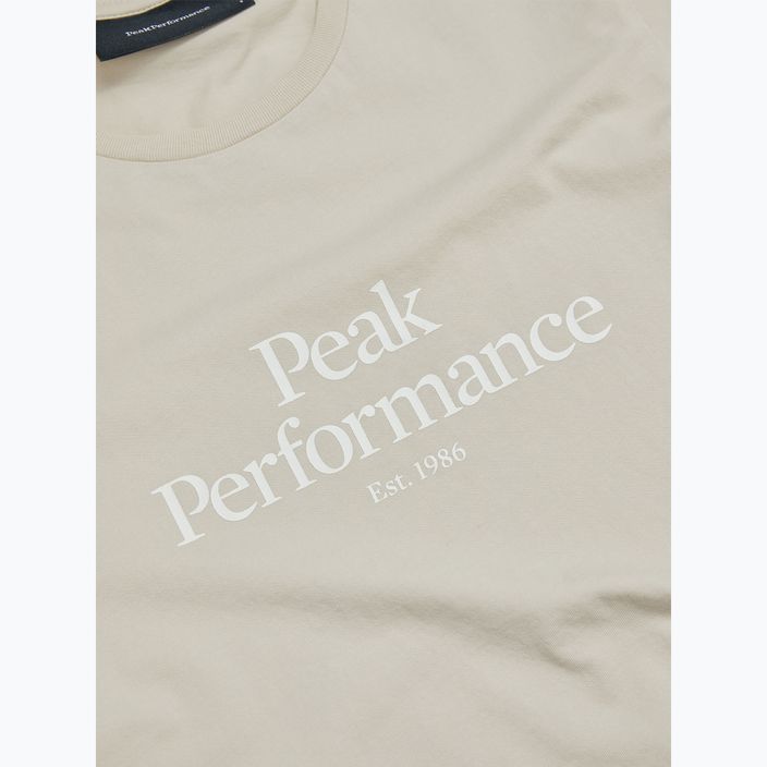 Dámské trekingové tričko  Peak Performance Original béžové G77700370 3