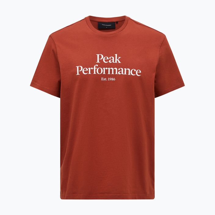Pánské tričko Peak Performance Original Tee spiced 3