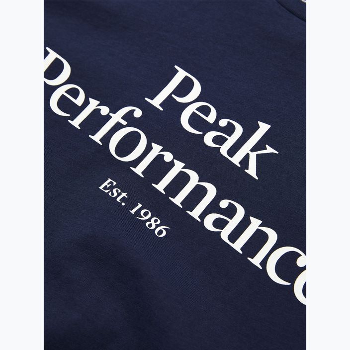 Pánské tričko Peak Performance Original Tee blue shadow 4