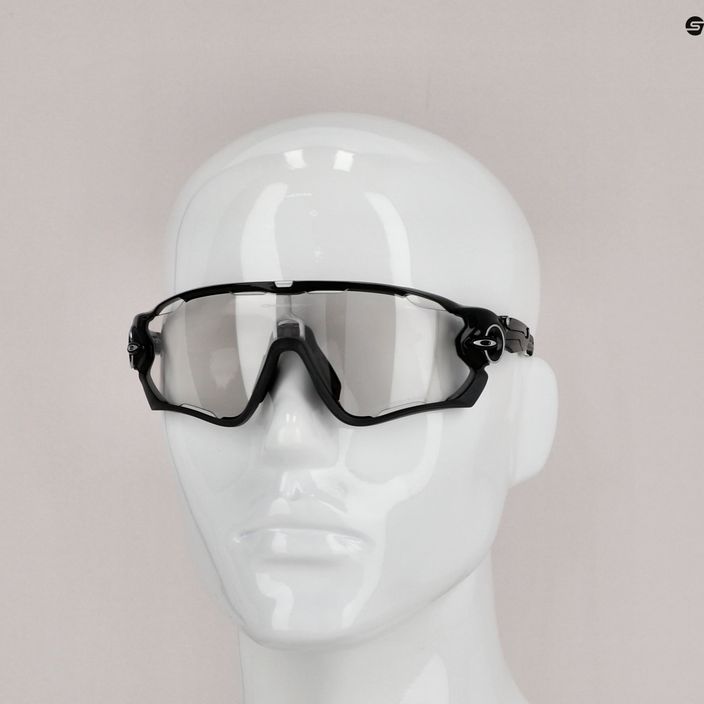 Sluneční brýle Oakley Jawbreaker polished black/clear to black photochromic 0OO9290 6