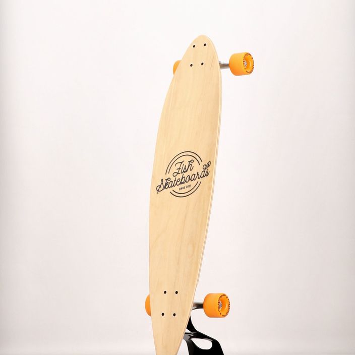 Fish Skateboards Vanlife longboard beige LONG-VANL-SIL-ORA 11