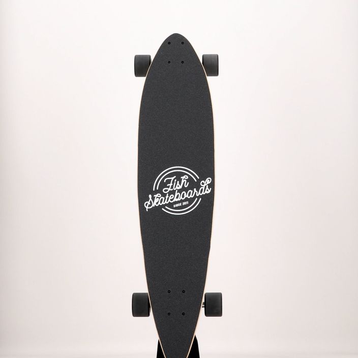 Fish Skateboards Pixie longboard modrý LONG-PIX-SIL-BLA 9
