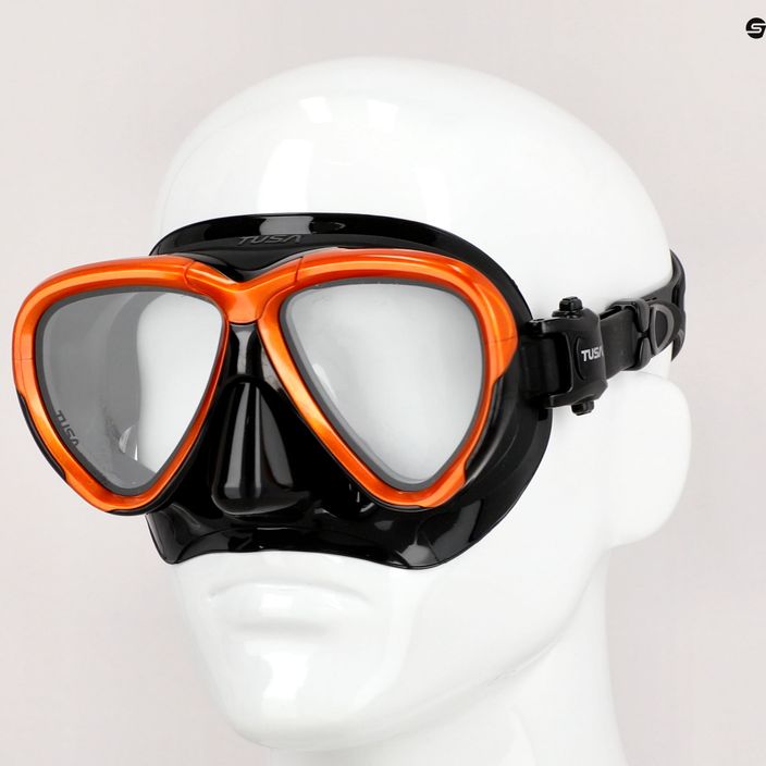 Potápěčská maska TUSA Intega Mask oranžová M-2004 7