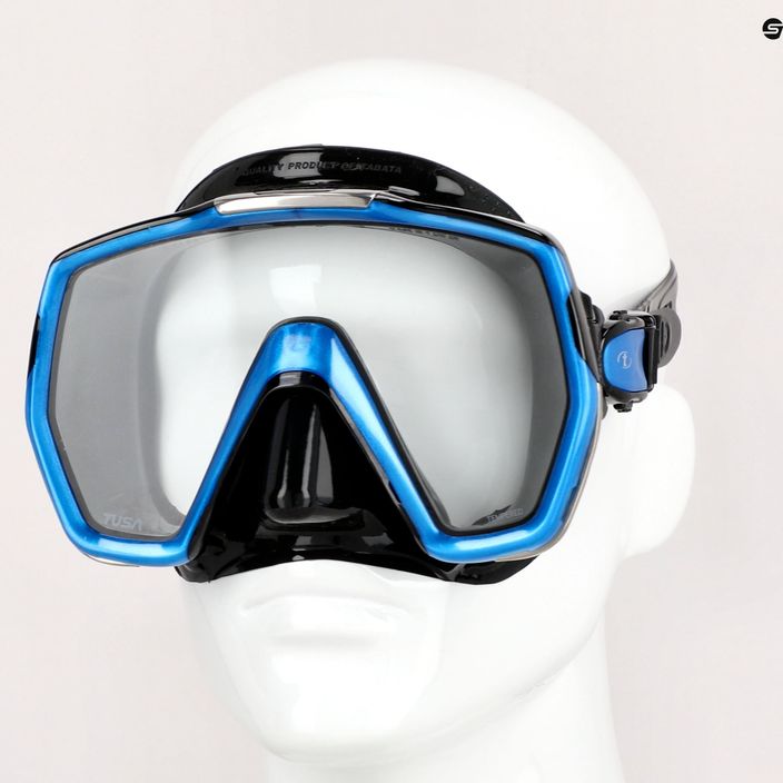 Potápěčská maska TUSA Freedom Hd Mask modrá M-1002 7