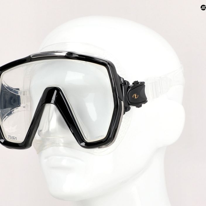 Potápěčská maska TUSA Freedom Hd Mask černá M-1001 2