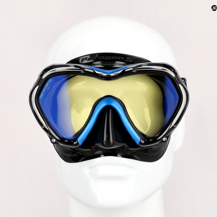 Potápěčská maska TUSA Paragon S Mask modrá M-1007 7