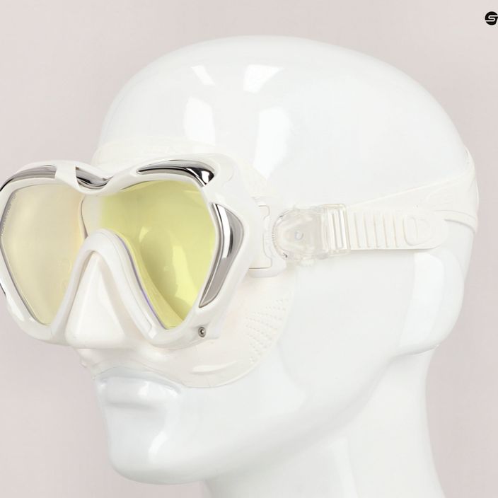 Potápěčská maska TUSA Paragon S Mask bílá M-111 7