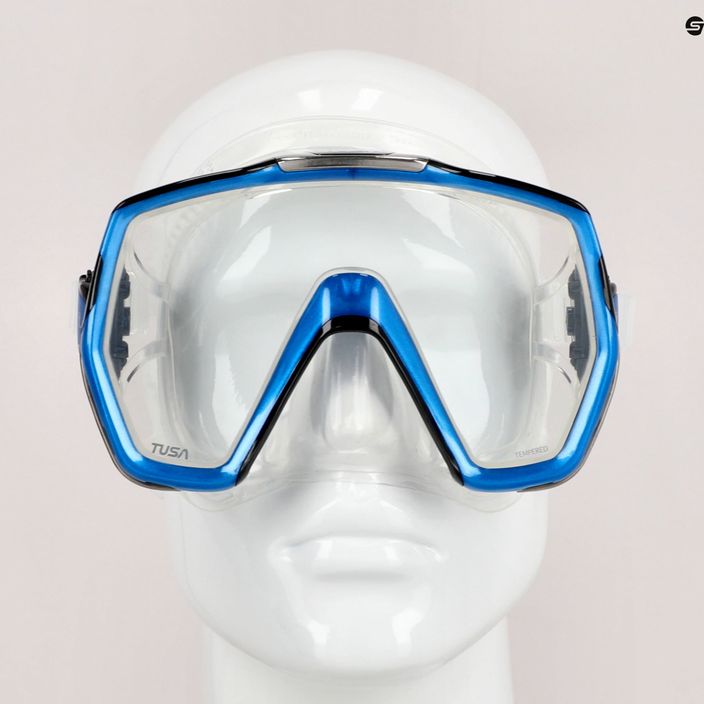 Potápěčská maska TUSA Freedom Hd Mask modrá M-1001 5