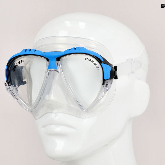 Potápěčská maska Cressi Matrix modrá DS301020 8