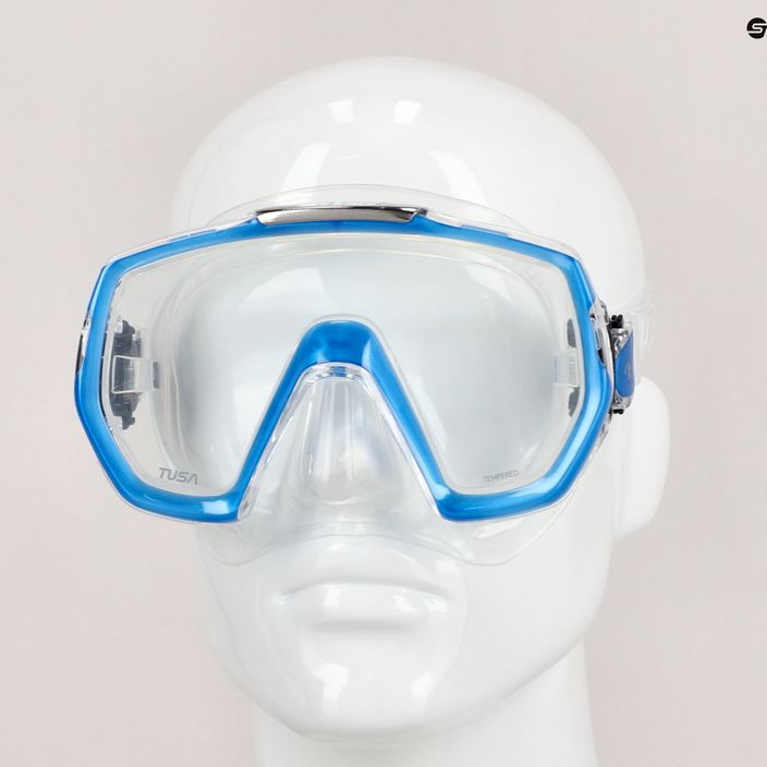 Potápěčská maska TUSA Freedom Elite modrá M-1003 7