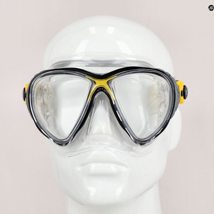 Potápěčská maska Cressi Big Eyes Evolution žlutá DS340010 8