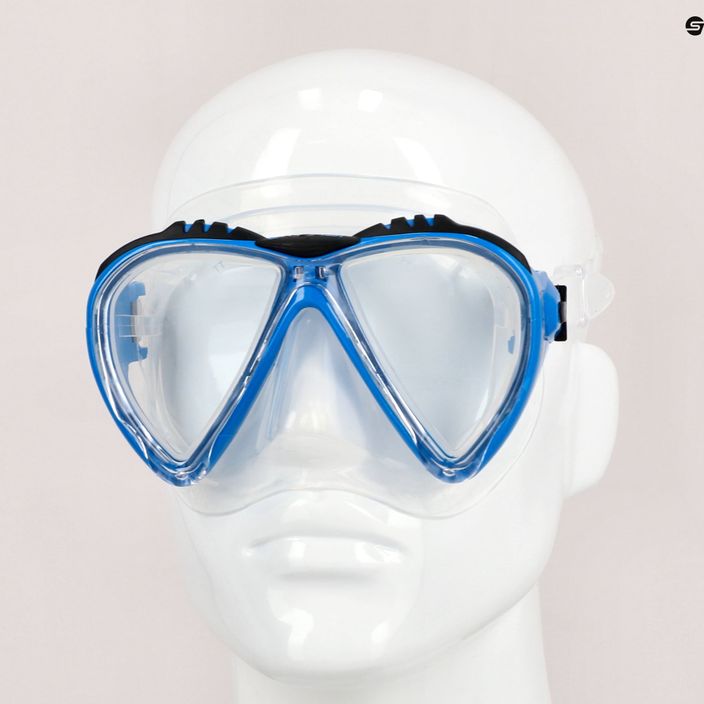 Potápěčská maska Cressi Lince modrá DS311020 7
