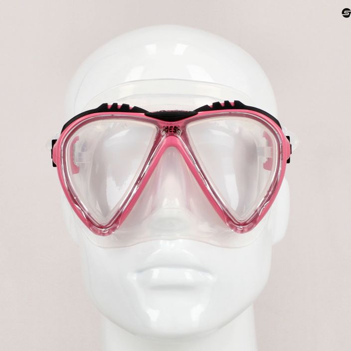 Růžová potápěčská maska Cressi Lince DS311040 7