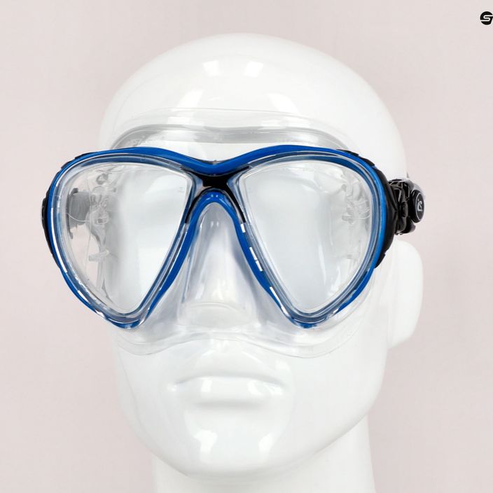 Potápěčská maska Cressi Big Eyes Evolution modrá DS340025 7