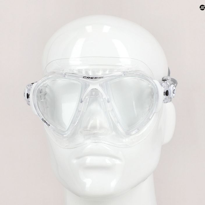 Potápěčská maska Cressi Nano čirá DS360060 7
