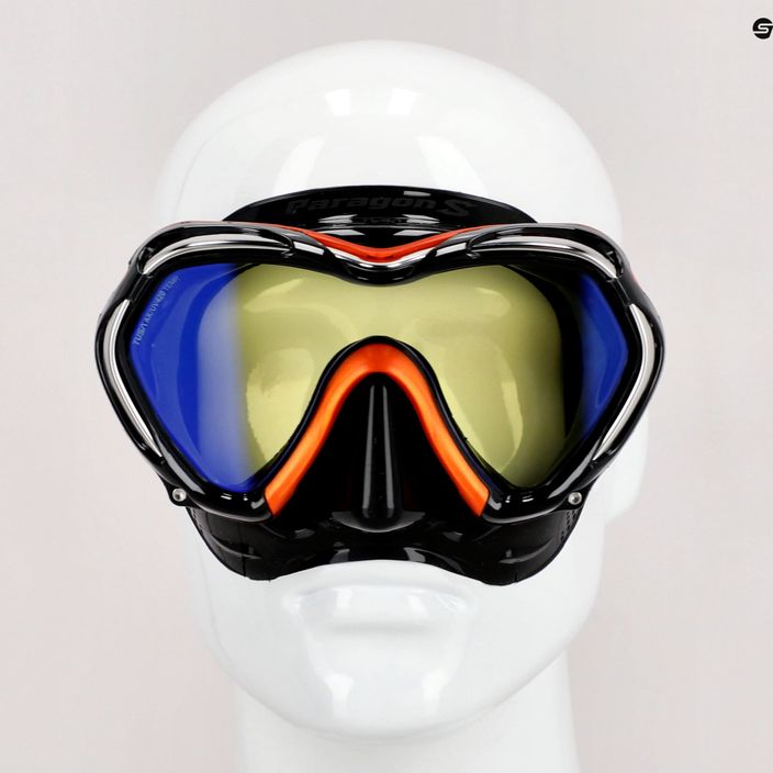 Potápěčská maska TUSA Paragon S Mask oranžová M-1007 7