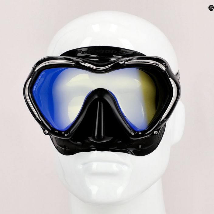 Potápěčská maska TUSA Paragon S Mask černá M-1007 7