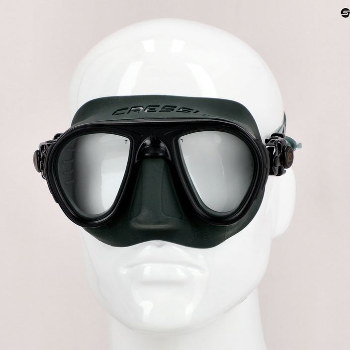 Potápěčská maska Cressi Calibro zelená DS429850 6